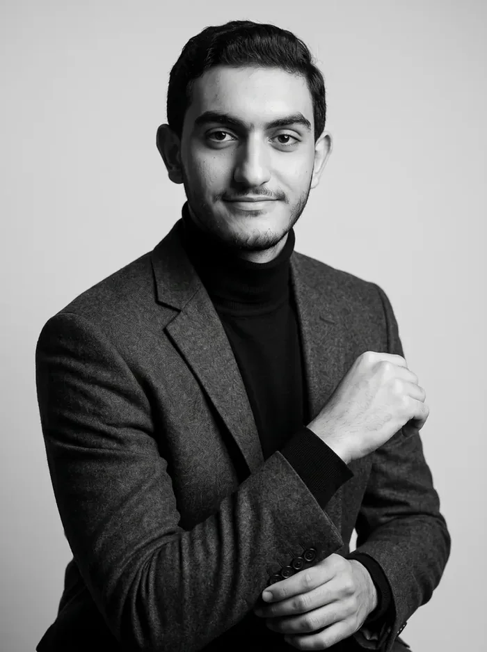 Portrait of a member of the Cairo team