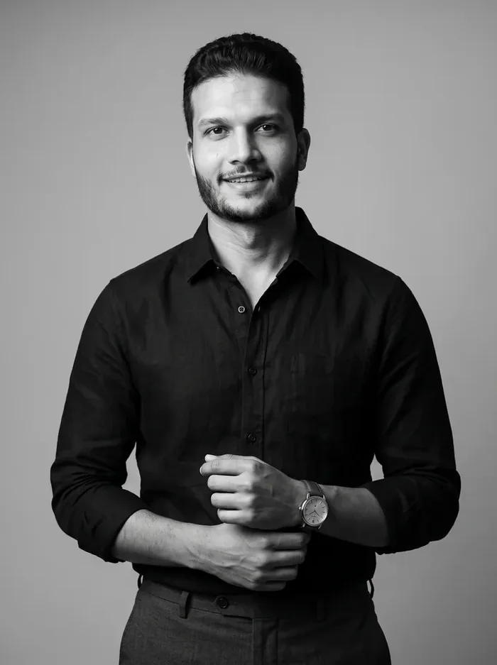 Portrait of a member of the Cairo team